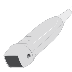 ultrasound transducer clipart